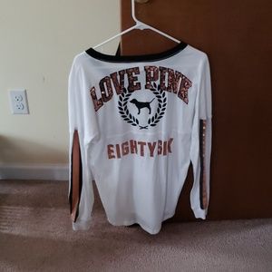 Pink Victoria Secret Long Sleeve Shirt